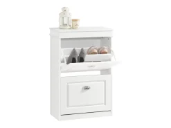 Sobuy Móvel De Arrumação|Sapateira*armário de sapatos, Armário de sapatos estreito, armário para sapatos FSR78-W Branco