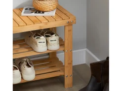 Armário de sapatos com prateleira, banco, Banco com sapateira FSR02-K-N*Sobuy Online