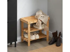 Armário de sapatos com prateleira, banco, Banco com sapateira FSR02-K-N*Sobuy Online