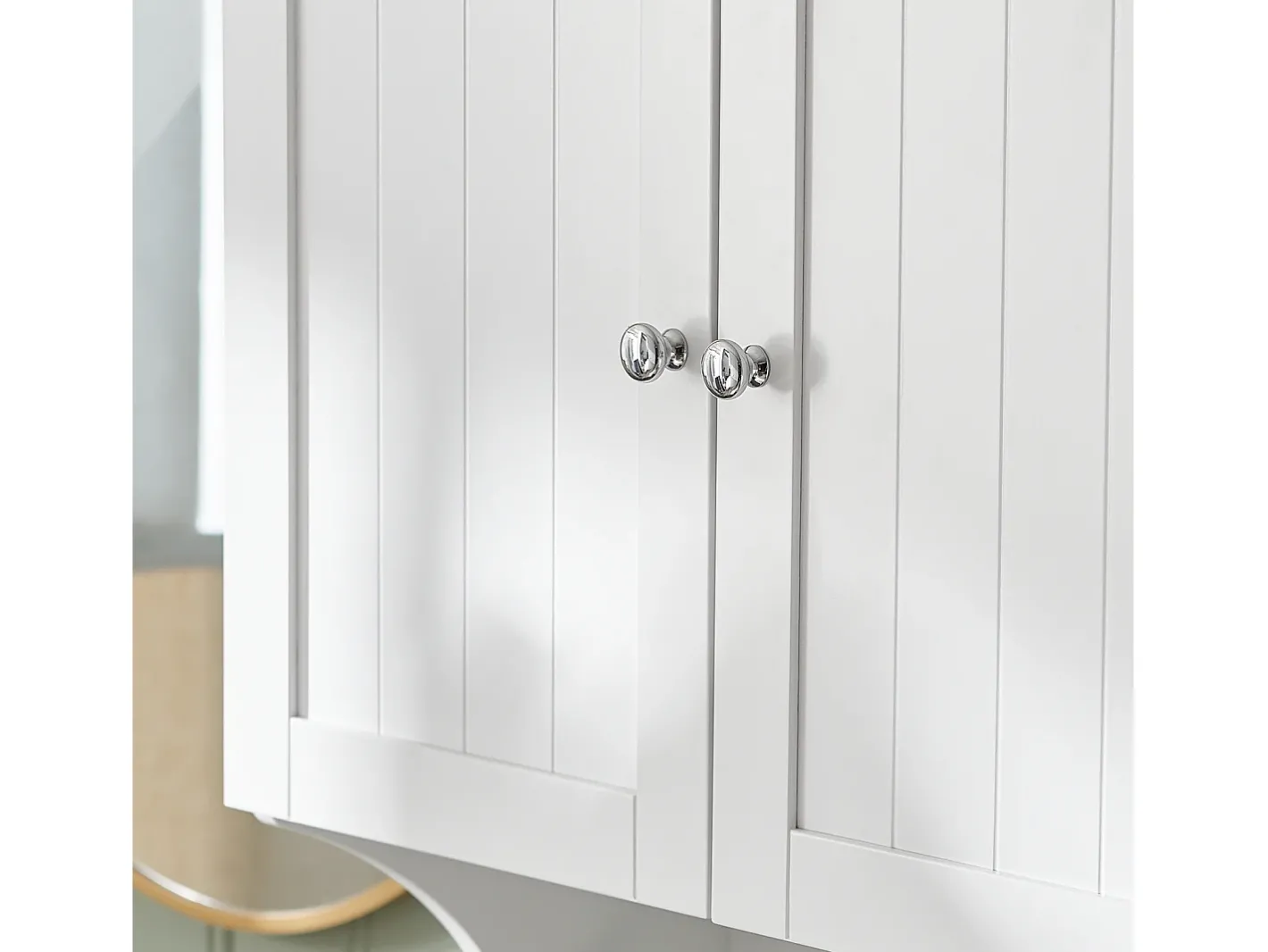 Sobuy Móvel De Arrumação|Sapateira*Armário de sapatos com prateleira, banco, Banco com sapateira FSR16-K-W Cinzento / Branco