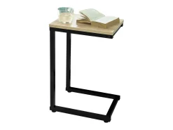 Sobuy Mesa De Apoio*borda de apoio, mesa auxiliar, Mesa auxiliar de sofá FBT44-N Natural claro