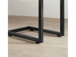 Sobuy Mesa De Apoio*borda de apoio, mesa auxiliar, Mesa auxiliar de sofá FBT44-HG Cinzento