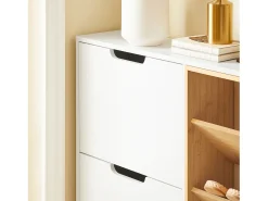 Organizador de Sapatos Prateleira para Armazenamento Branco 183cm*Sobuy