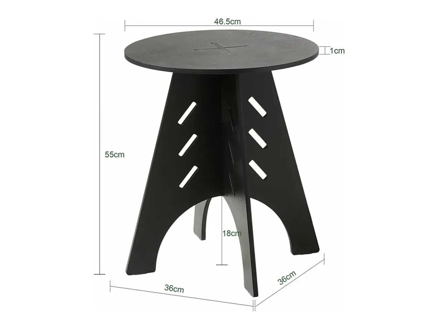 , sofá mesa lateral, Prato com rodas, móvel de telefone, HFBT01-SCH^Sobuy Outlet