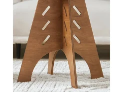 , sofá mesa lateral, Prato com rodas, móvel de telefone, HFBT01-BR*Sobuy