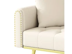 Sofá 2 lugares - com função relax - três posições de inclinação ajustáveis - porta-copos incluído -*ModernLuxe Online