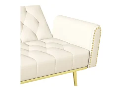 Sofá 2 lugares - com função relax - três posições de inclinação ajustáveis - porta-copos incluído -*ModernLuxe Online