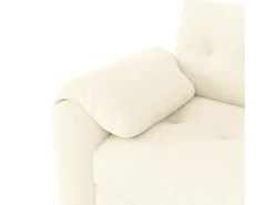 Sale Sofá 3 lugares - con espaço de armazenamento - con apoio de cabeça e mesinha lateral integrada - Sofá