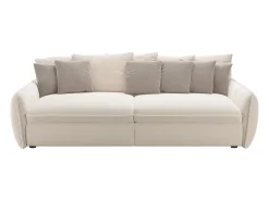 Sofá 4 lugares com conforto e assento profundo em tecido chenille GIANOLA da*Maison Céphy