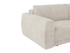 Sofá 4 lugares conversível expresso em tecido chenille 160 cm colchão 13 cm VOMERA^Maison Céphy Clearance