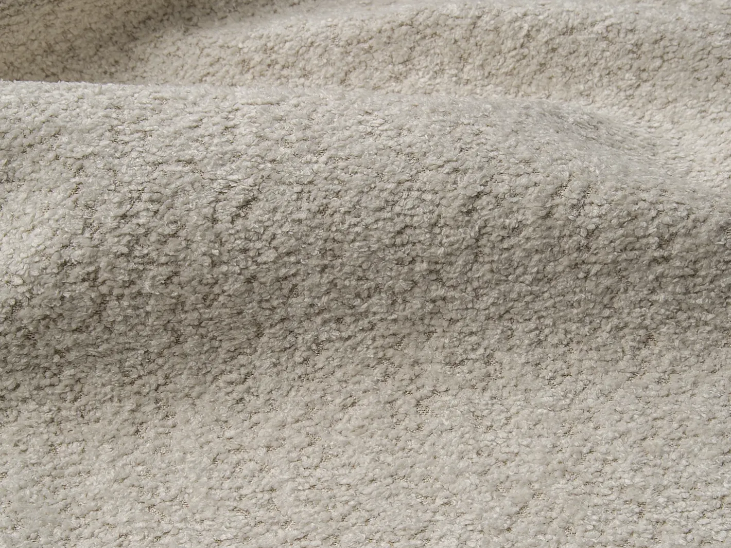 Best Sofá 4 lugares convertível abertura rápida tecido bouclé 160 cm e 22 cm CALITO Sofá
