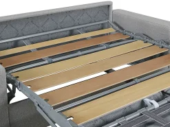 Best Sofá 3 lugares convertível de abertura rápida em tecido - Colchão de 14 cm - CALITO Sofá