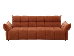 Best Sofá 3 lugares convertível tipo clic-clac em tecido chenille HAKEMO Sofá
