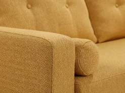 Sofá 3 lugares e almofadas em tecido texturado TATUM^Vente-unique Hot