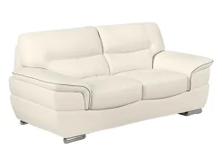 Sofá 2 lugares em pele e cor - THIBAULT^LINEA SOFA Best