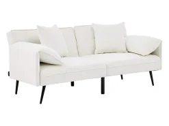 Online Sofá 2 lugares 167.5x73x70 cm - encosto inclinável três posições (100°–180°) - almofadas de assento macias - Sofá
