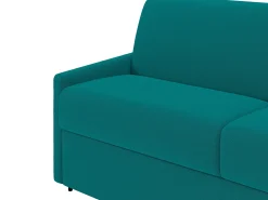 Sofá cama 4 lugares colchão de 22 cm tecido cinzento CALIFE*Vente-unique Clearance