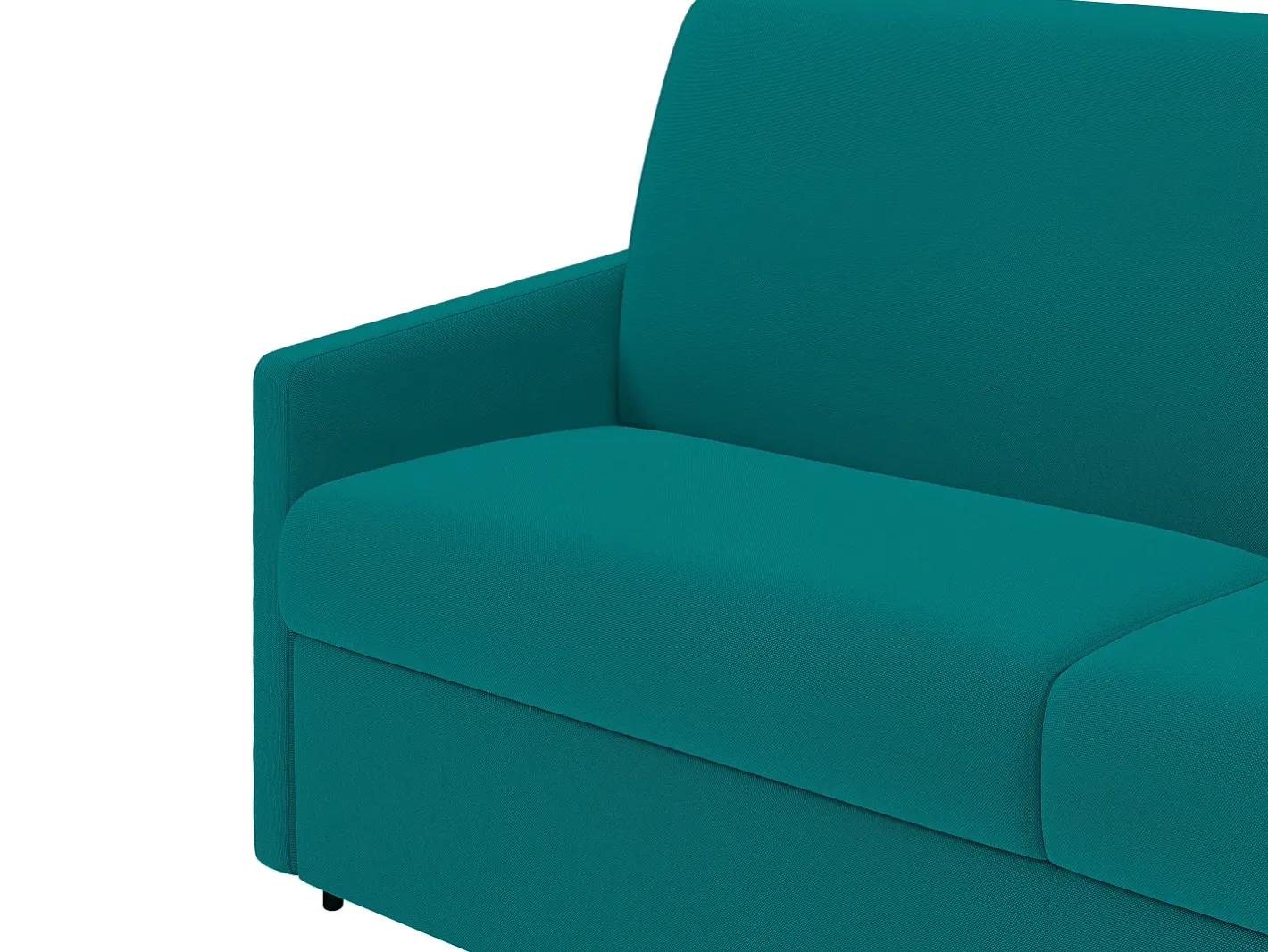 Sofá cama 4 lugares rapidamente convertível em tecido Cinza CALIFE*Vente-unique Best