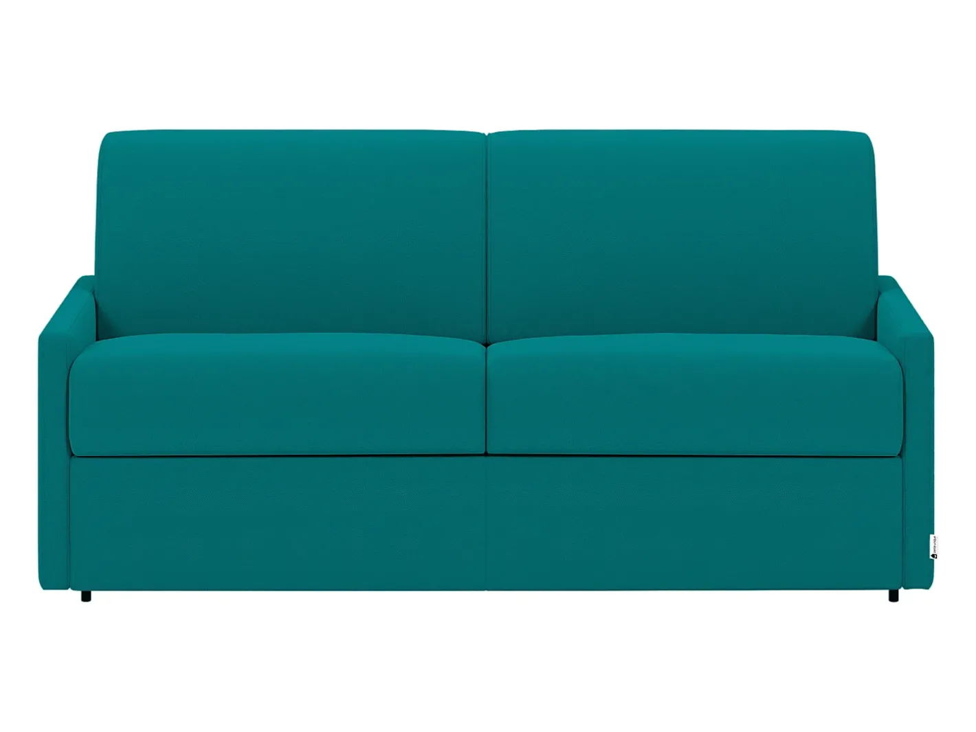 Sofá cama 2 lugares rapidamente convertível 22 cm tecido cinzento CALIFE^Vente-unique New