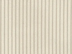 Vente-unique Sofá*Sofá canto esquerdo convert. abert. ráp. veludo canelado 130 cm colchão 13 cm memória Bege