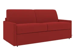 Best Sofá convertível abertura rápida em tecido assento de espuma com assento de memória de forma 140 cm colchão 22 cm CALIFE Sofá