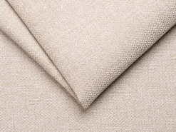 Vente-unique Sofá*Sofá convertível abertura rápida tecido cama 140 cm e colchão 14 cm DONETO Bege