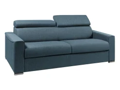 Best Sofá convertível tecido assento memória de forma 160 ripas largas 16cm memória de forma VIZIR Sofá
