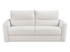 Maison Céphy Sofá*Sofá de 4 lugares conversível abertura rápida tecido chenille 16 cm DOVENA da Bege