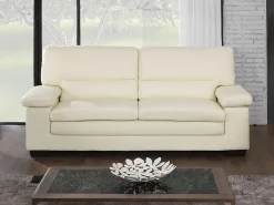 Sofá de 3 lugares em pele de búfalo atemporal MIMAS II^LINEA SOFA Sale