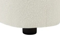 Sofá de 3 lugares em tecido bouclé branco OVOTAS*Vente-unique Best