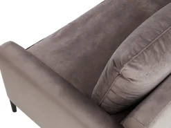 Hot Sofá de 3 lugares em veludo estilo contemporâneo - ISENA Sofá