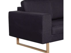 Sofá de 2 lugares para sala de estar decoração de interiores tecido 02_0019034^Helloshop26 Outlet