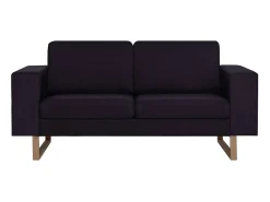 Sofá de 2 lugares para sala de estar decoração de interiores tecido 02_0019034^Helloshop26 Outlet