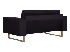 Sofá de 2 lugares para sala de estar decoração de interiores tecido 02_0019034^Helloshop26 Outlet