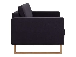 Sofá de 2 lugares para sala de estar decoração de interiores tecido 02_0019034^Helloshop26 Outlet