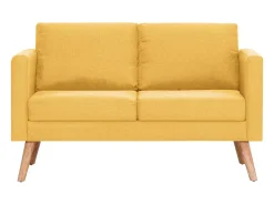 Best Sofá de 2 lugares para sala de estar decoração de interiores tecido 02_0018964 Sofá