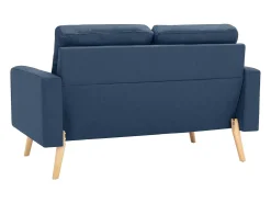 Sofá de 2 lugares para sala de estar sala de TV decoração de interiores tecido 02_0019448*Helloshop26 Sale