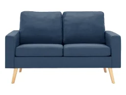 Sofá de 2 lugares para sala de estar sala de TV decoração de interiores tecido 02_0019448*Helloshop26 Sale