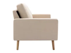 Sofá de 2 lugares para sala de estar sala de TV decoração de interiores tecido 02_0020832*Helloshop26