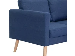 Sofá de 2 lugares para sala de estar sala de TV decoração de interiores tecido 02_0020072^Helloshop26 Outlet