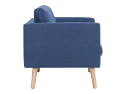 Sofá de 2 lugares para sala de estar sala de TV decoração de interiores tecido 02_0020072^Helloshop26 Outlet