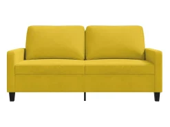 Sale Sofá de 2 lugares veludo 140 cm Sofá