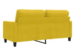 Sale Sofá de 2 lugares veludo 140 cm Sofá