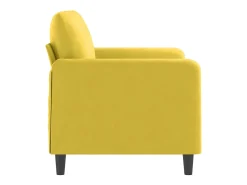 Sofá de 2 lugares veludo 120 cm PT447449^ Clearance