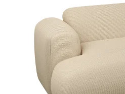 Sofá de canto direito tecido texturizado POGNI da^Maison Céphy New