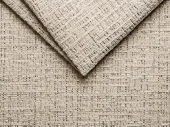 Sofá de canto esquerdo em tecido chenille CEPRANO de^Maison Céphy Online