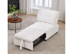 Sale Sofá de um lugar - 68x95x76 cm - encosto ajustável - profundidade do assento ajustável - Sofá