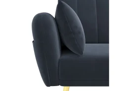 Best Sofá dobrável moderno - Sofá em L - Sofá-cama com canto adicional - Sofá