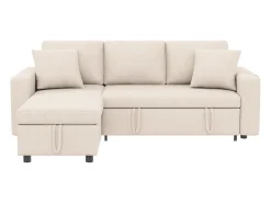 Sofá em L 219.5x142.5x83cm - com armazenamento - com função repouso - intercambiável esquerda e direita -^ModernLuxe Sale