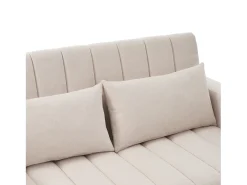 New Sofá moderno 2 lugares - com porta-copos e almofadas - Sofá